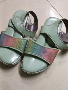Rainbow Girls' Sandals size issue only 2 time wear