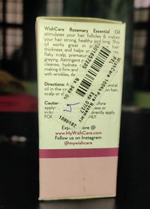 WISHCARE rosemary essential oil 15 ml