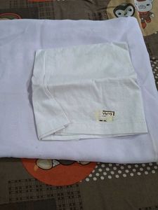 White Saree With Blouse and Petticoat