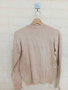 Light Beige Knit Sweater
