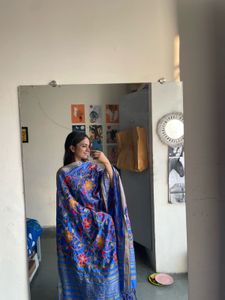 Floral Embroidered Dupattata
