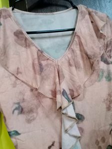 SAVANA Y2K Ruffle Top