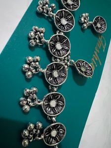 OXIDISED JEWELLERY SET