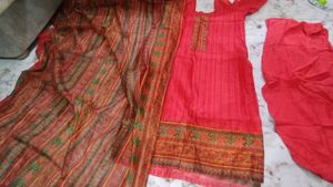 New Suit With Pant Plazo