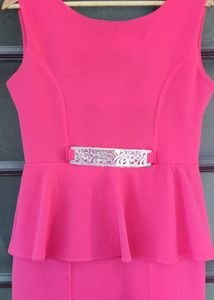 Peplum Sexy Dress for Pubs/Discos