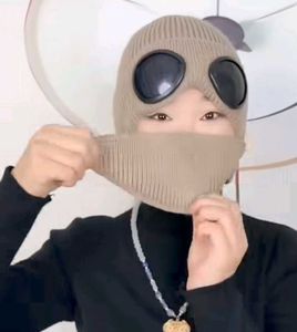 Goggles Beanie Winter Mask Hat
