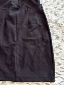 Mini Black Dress With Choker