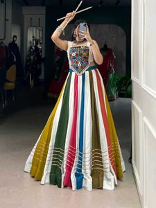 🆕️🆕️Navratri Lehenga With Stitched Blouse