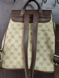 Leather Bibari Vintage Backpack