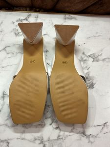 Solid Synthetic Block Heels