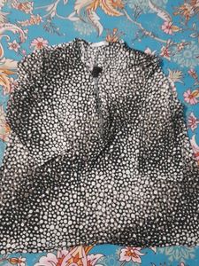 Plus Size Floral Print Top