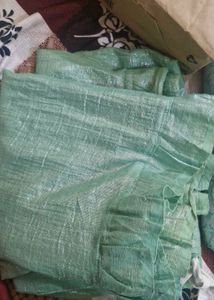 Elegant Green Saree