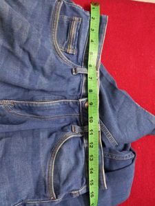 Blue Denim Jeans tailor made bottom narrow,
