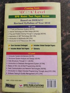 NIELIT/ DOEACC O LEVEL BOOKS