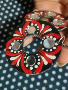 Handmade Mirror Earrings