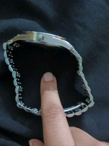 Sparkling Silver Watch