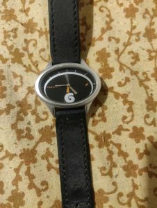 Elegant Titan Analog Black Wrist Watch
