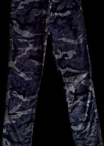 Camouflage Print Jeans