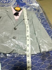 Grey Suit For Baby Boy 6 To 9 Months