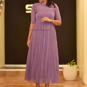 Purple Embellish Gown