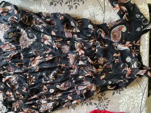 Paisley Print Dress