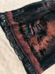 black kurta set