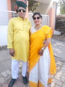 Beautiful Lehenga Choli Dupatta For Haldi Function