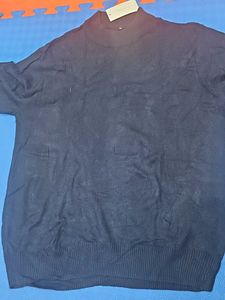 Navy Turtleneck Sweater