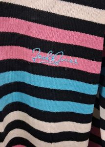 Jack &amp; Jones Striped Sweater in Brand New Conditio