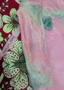 Girls Beautiful Sequence Gown