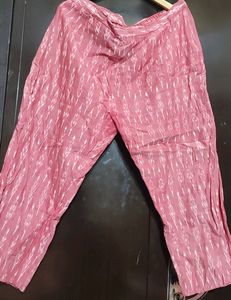 Pink Printed Co-Ords Set For 38 Bust