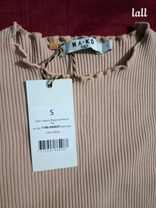 Brand New Self Striped Top