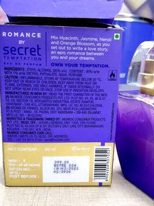 Secret Temptation Romance Perfume