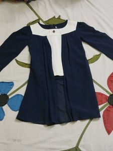 Cute Navy Blue Dress GOOD FOR DIWALI