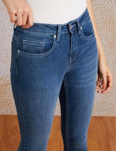 Symbol Women&#39;s Slim Fit Jeans (Mid Rise)