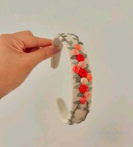 Hand Embroidered Hairband