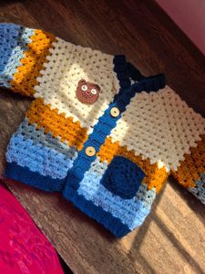 Adorable Handmade Baby Cardigan