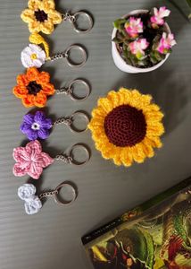 Cute Crochet Keychains