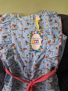 Floral Girls Jumpsuit