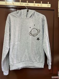 Gray Space Hoodie