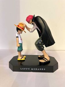 Luffy & Shanks Figurine - One Piece Collectible