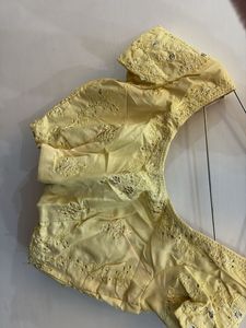 Elegant Gold Embroidered Lehenga Skirt