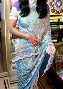 Elegant Embellished Saree