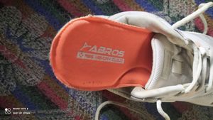Abros Abs Bounce White Orange Shoes