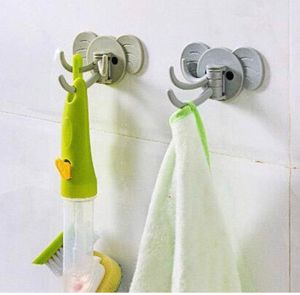 Cute Elephant Wall Hook Hanger Self Adhesive