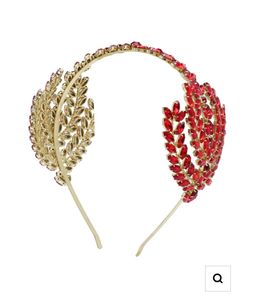 Custom Handmade Red Headpiece