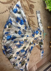 New Light weight  Festive Floral Print Ethnic Gown
