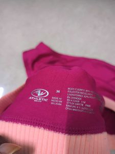 Pink Sports Bra