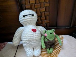 Baymax Crochet Toy