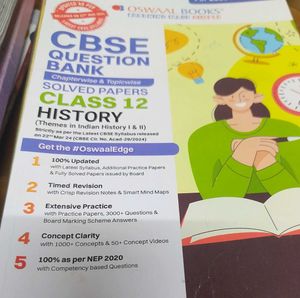 CBSE Class 12 History Solved Papers